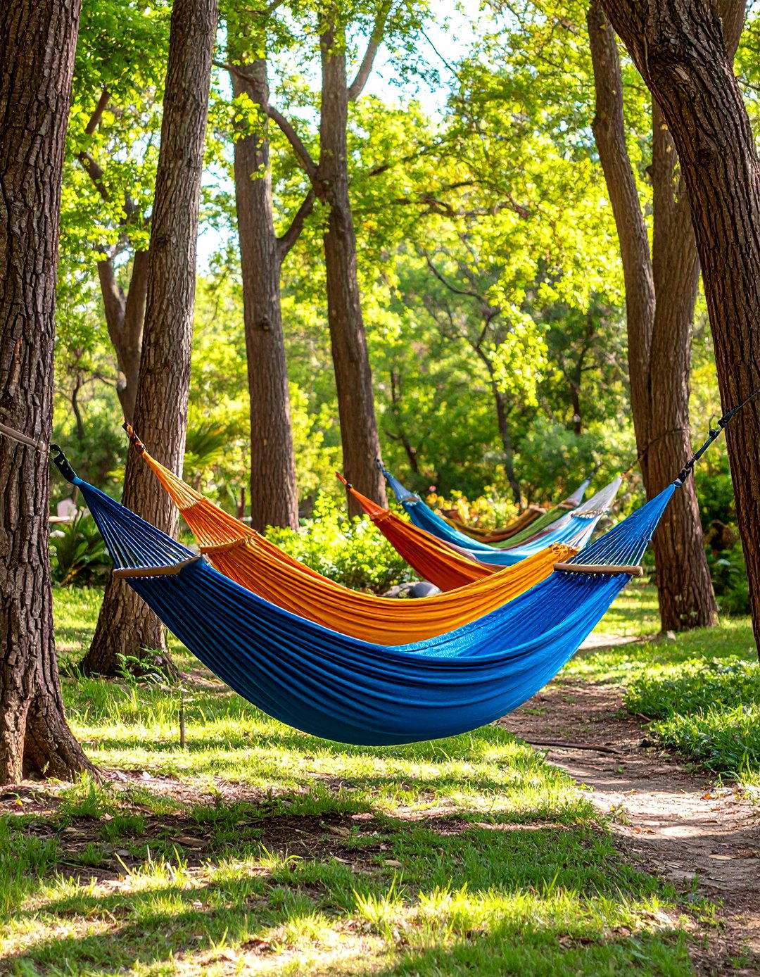 The Shaded Hammock Grove - 30 backyard furniture ideas