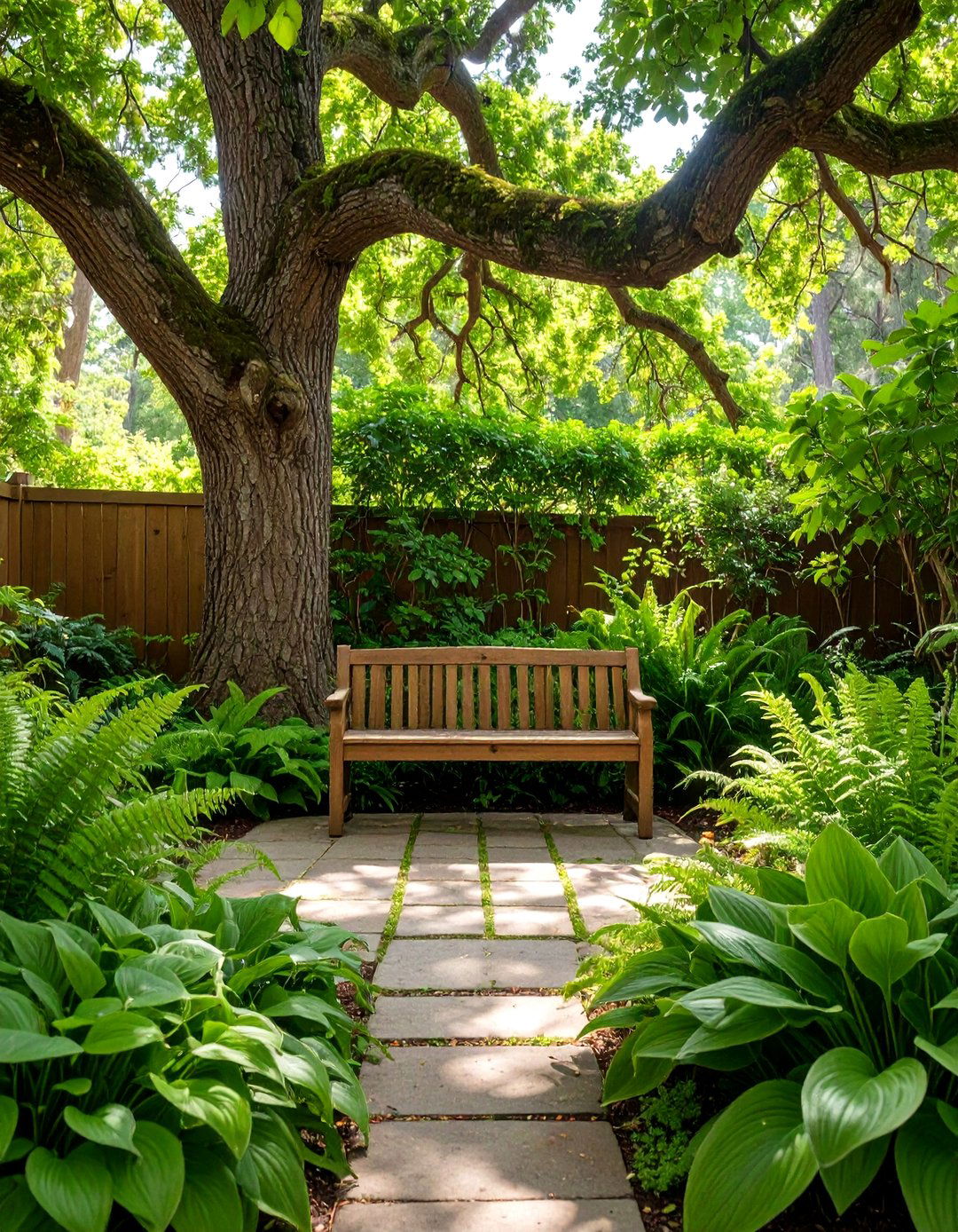 The Shaded Woodland Nook Backyard - 30 cool backyard ideas