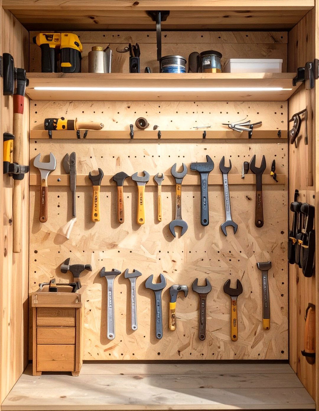 The Shadow Board Tool Garage Closet - 30 garage closet ideas