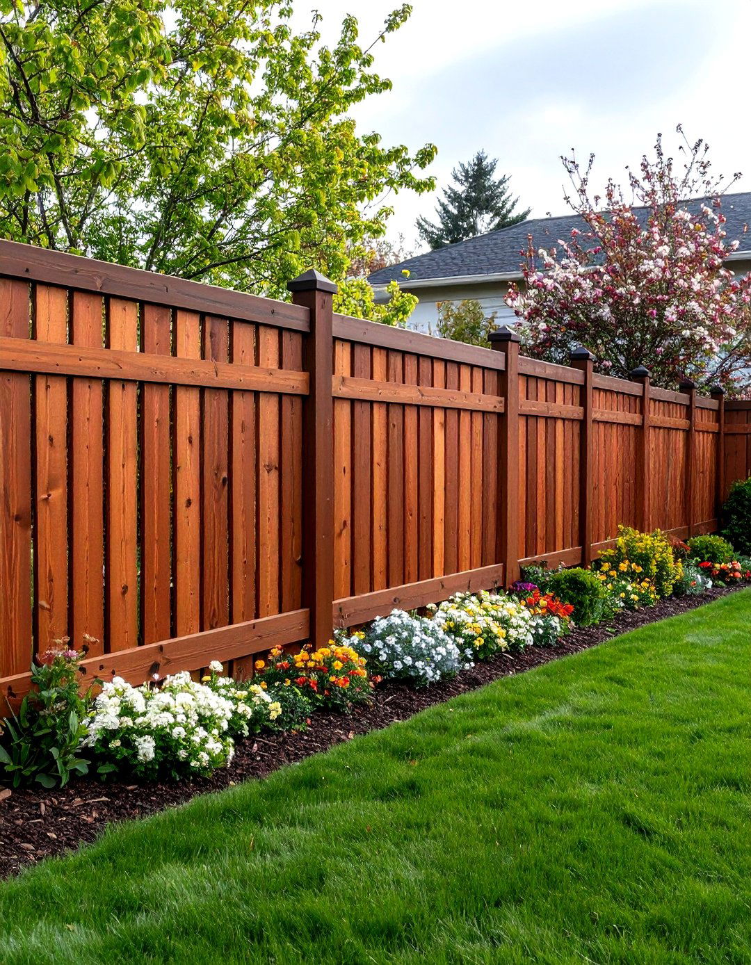 The Shadow Box Fence for Dimension - 30 fence ideas for backyard