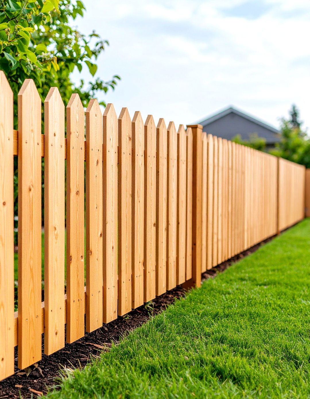 The Shadowbox Wood Fence - 30 backyard fencing ideas