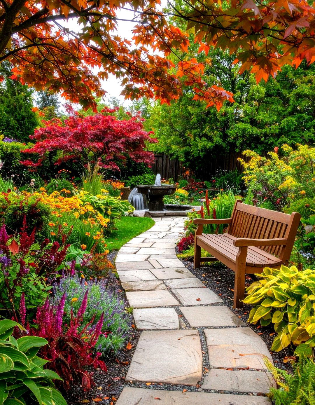 The Shady Garden Retreat Plan - 30 landscape design plans ideas