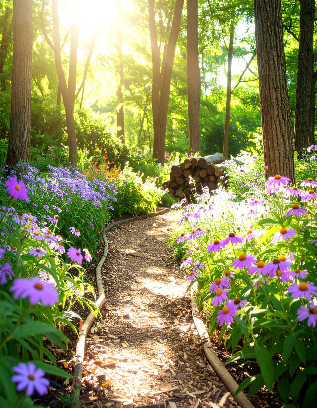 The Shady Woodland Butterfly Retreat - 30 butterfly garden ideas