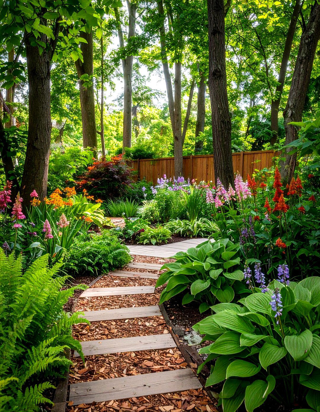 The Shady Woodland Garden Retreat - 30 flower garden designs
