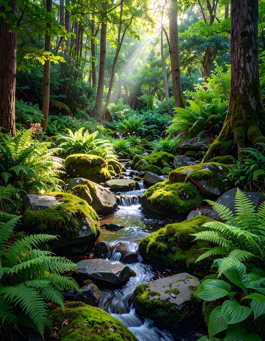 The Shady Woodland Rock Garden - 30 ai rock garden design ideas