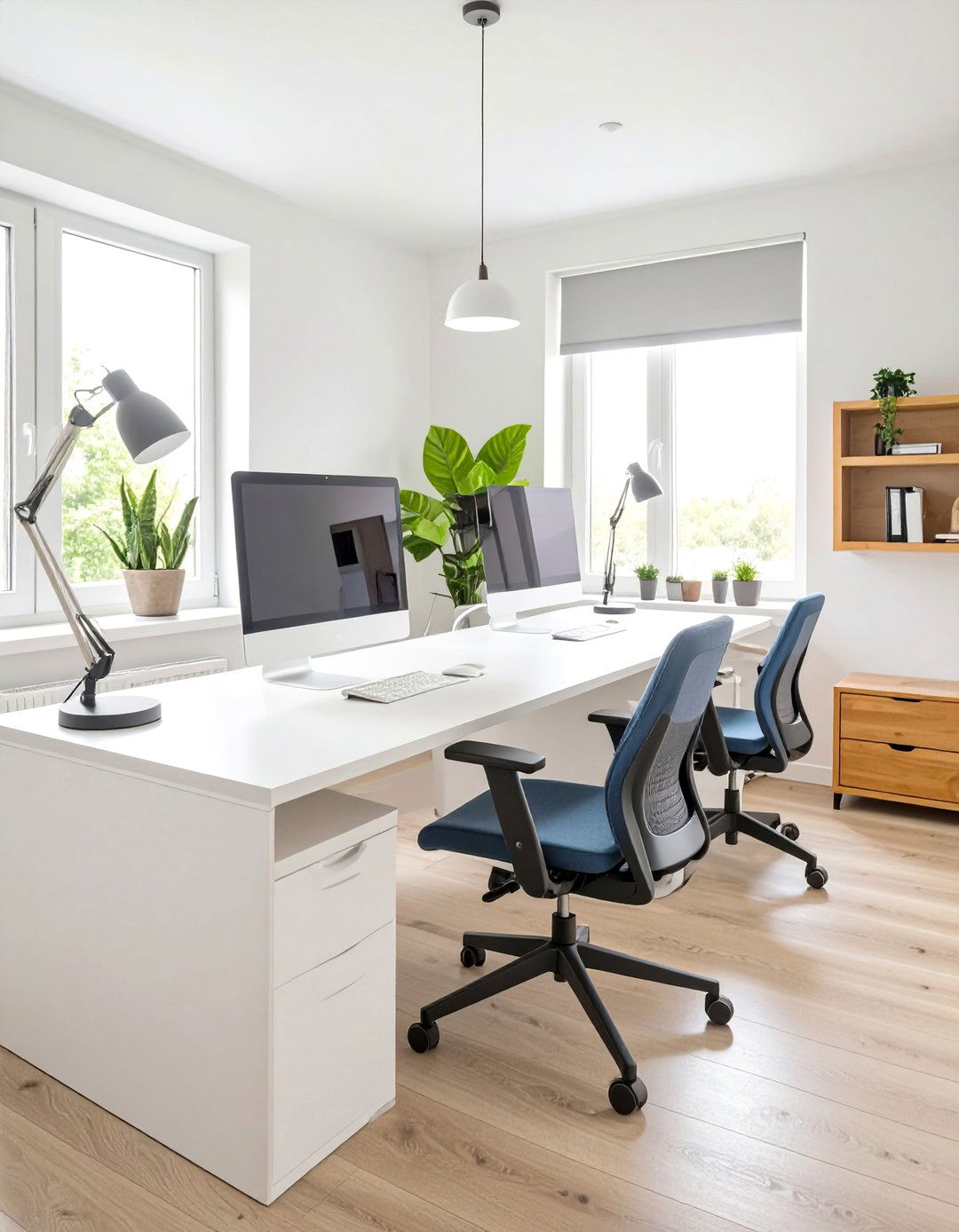 The Shared Co Working Space at Home - 30 best decor ideas for home office