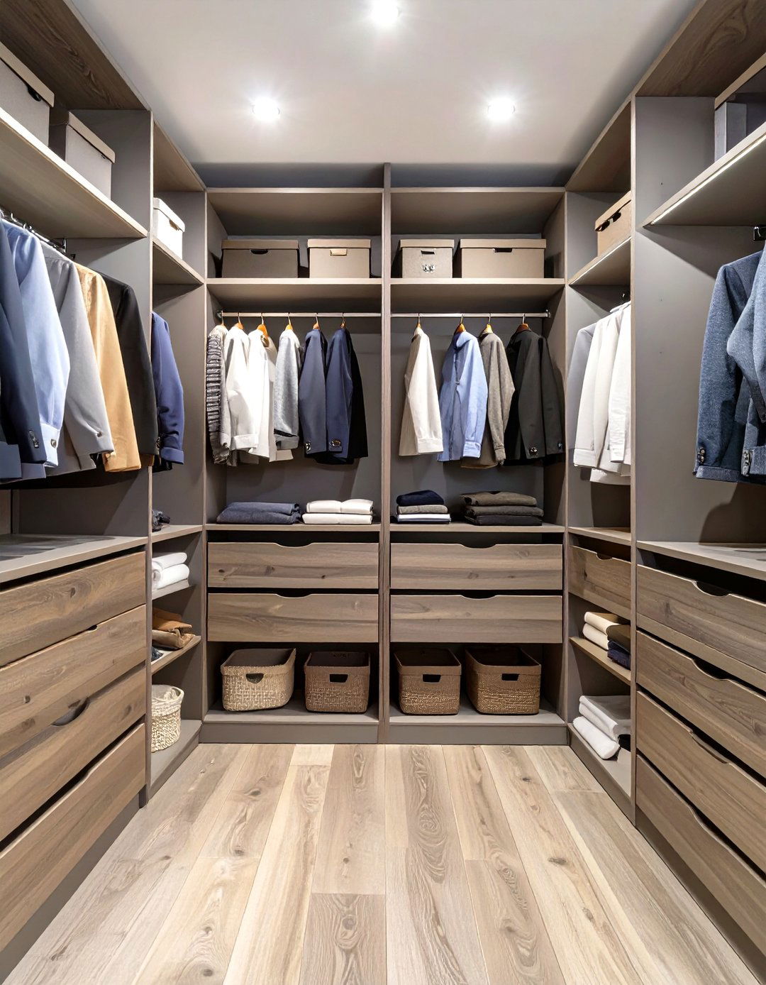 The Shared His and Hers Closet - 30 ikea closet design tool ideas