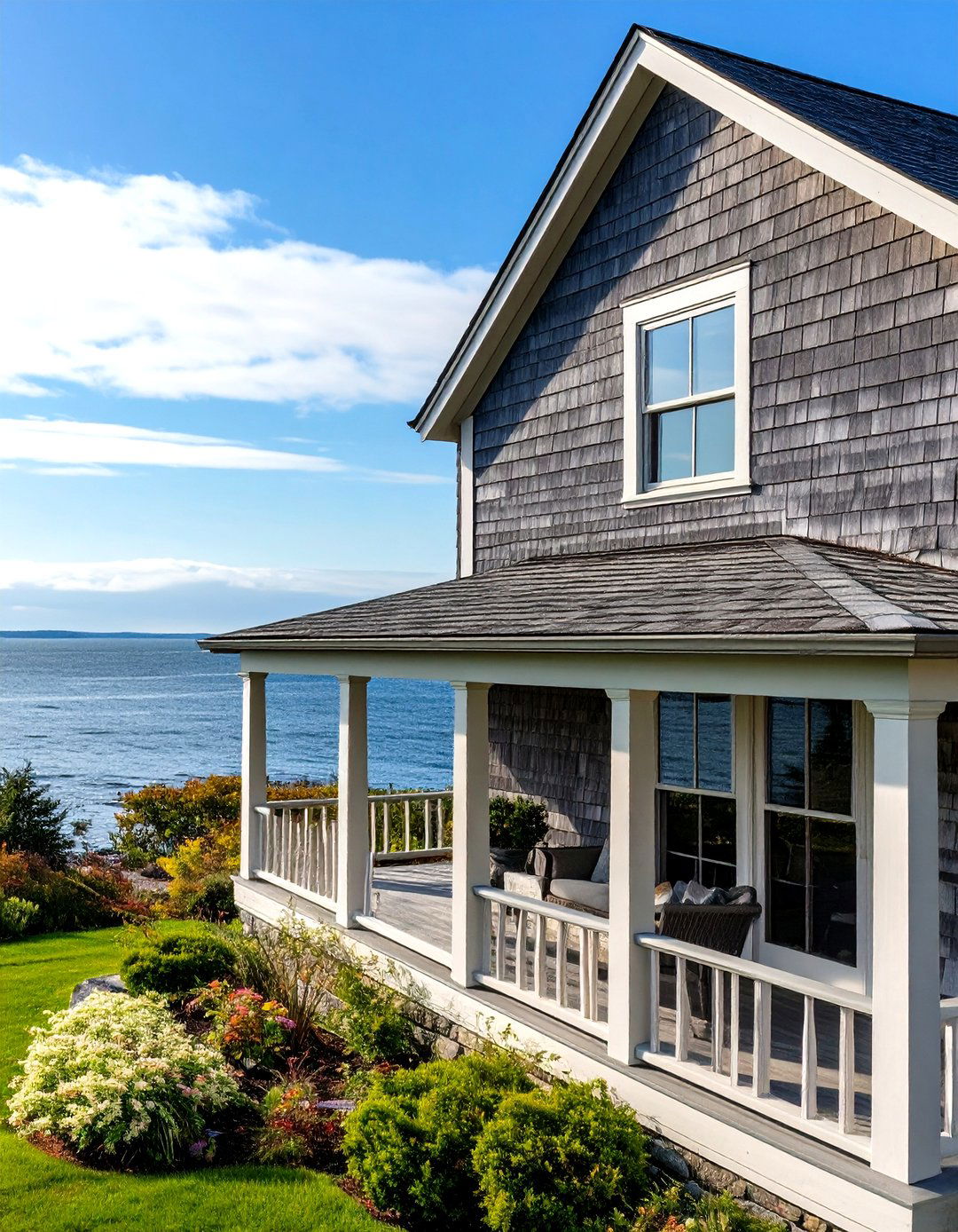 The Shingle Style Coastal Home - 30 house design plans ideas