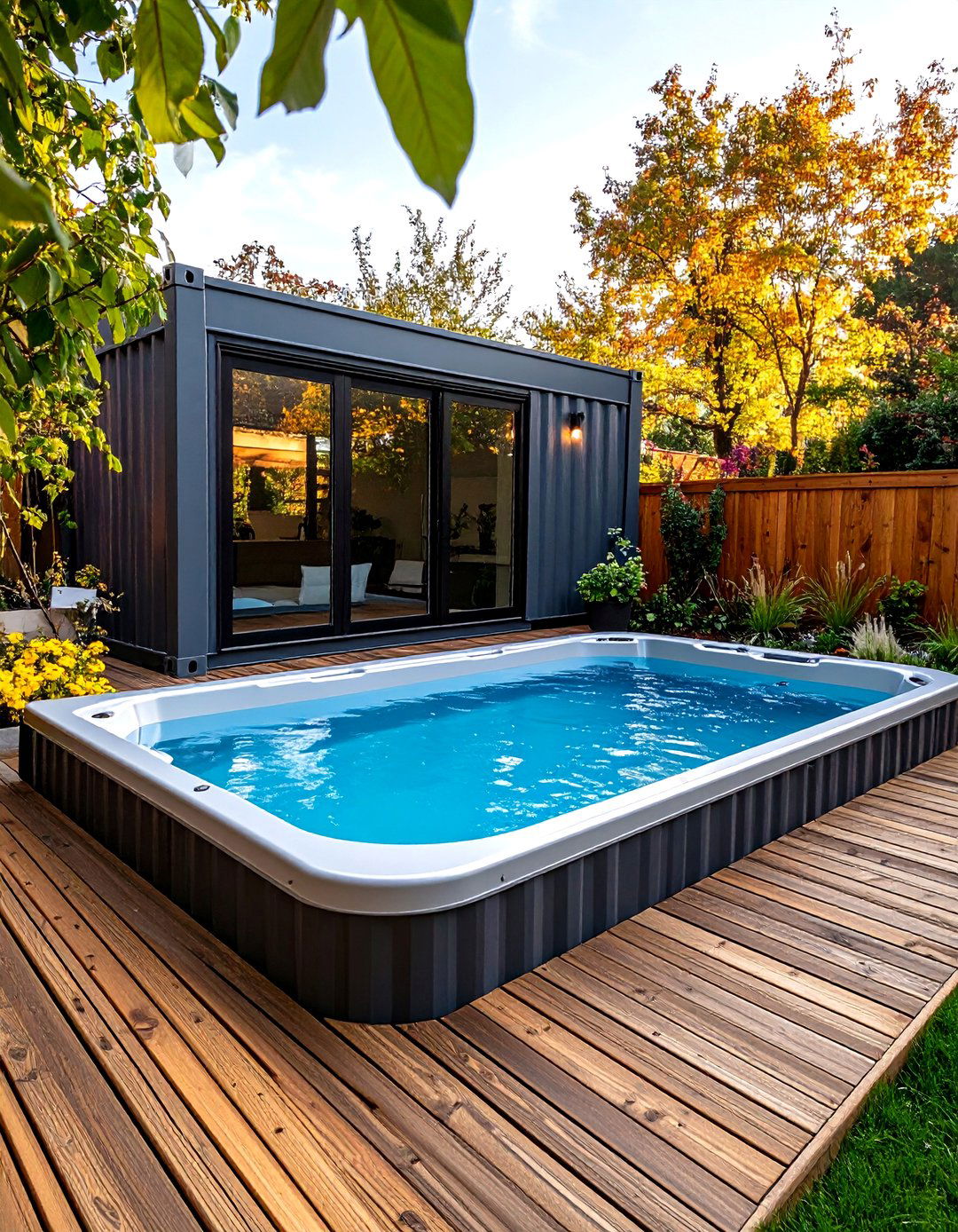 The Shipping Container Pool - 30 pool ideas for backyard