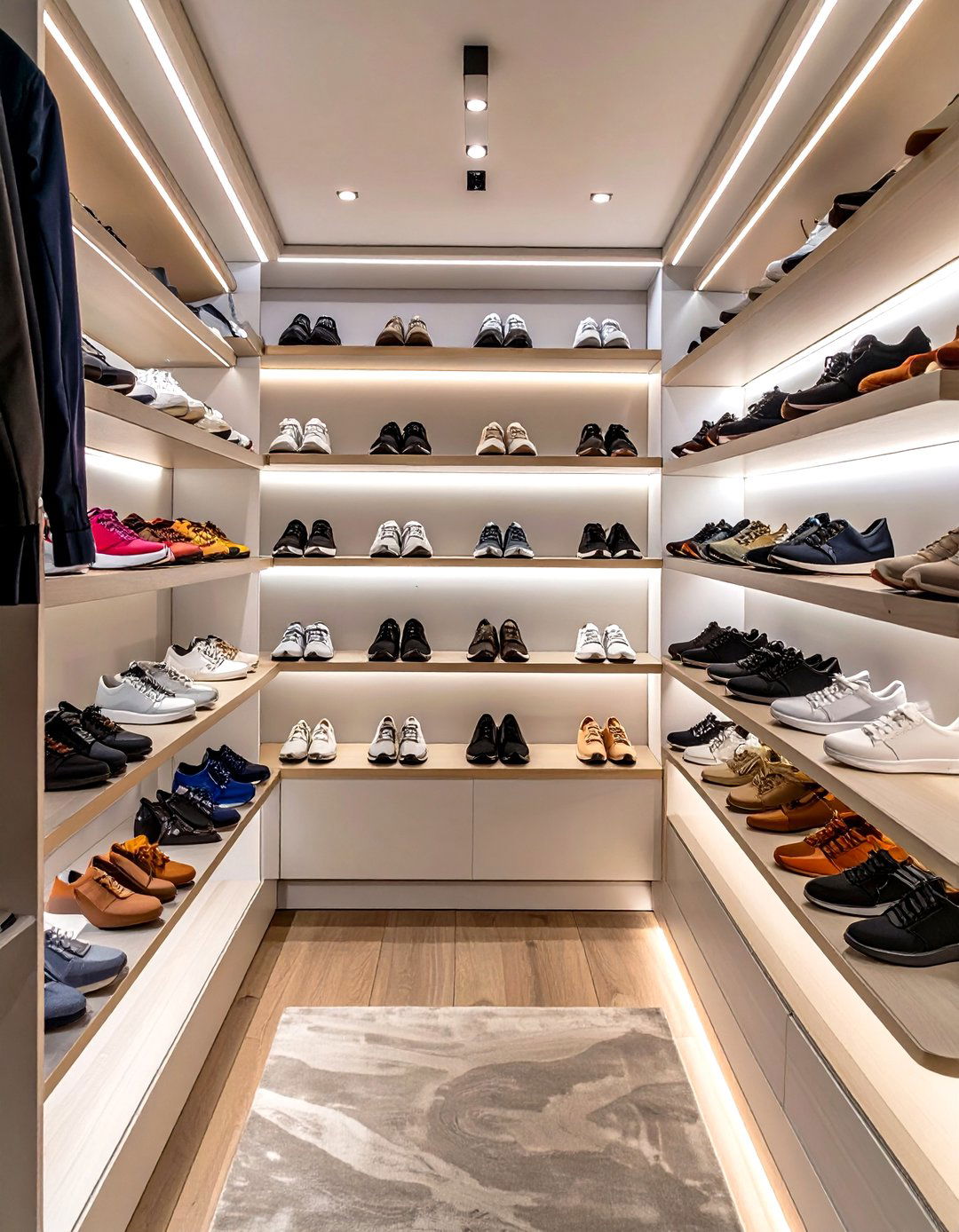 The Shoe Shrine Closet - 30 closet by design cost ideas