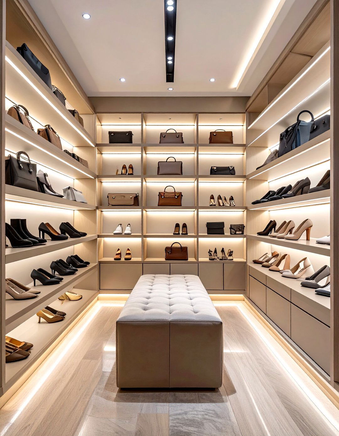 The Shoe and Handbag Shrine - 30 design closet online ideas