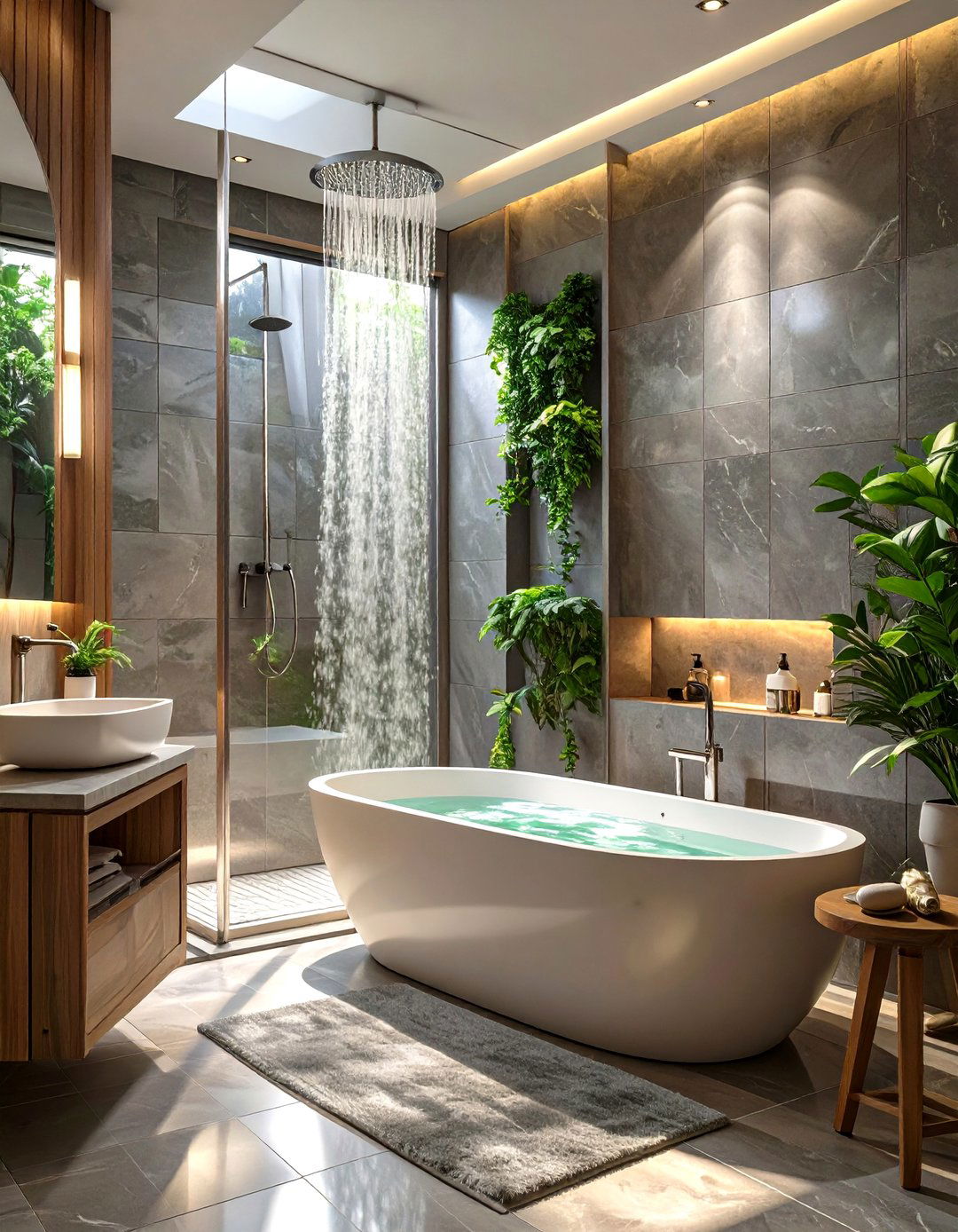 The Shower and Bathtub Combination - 30 bathroom shower remodel ideas