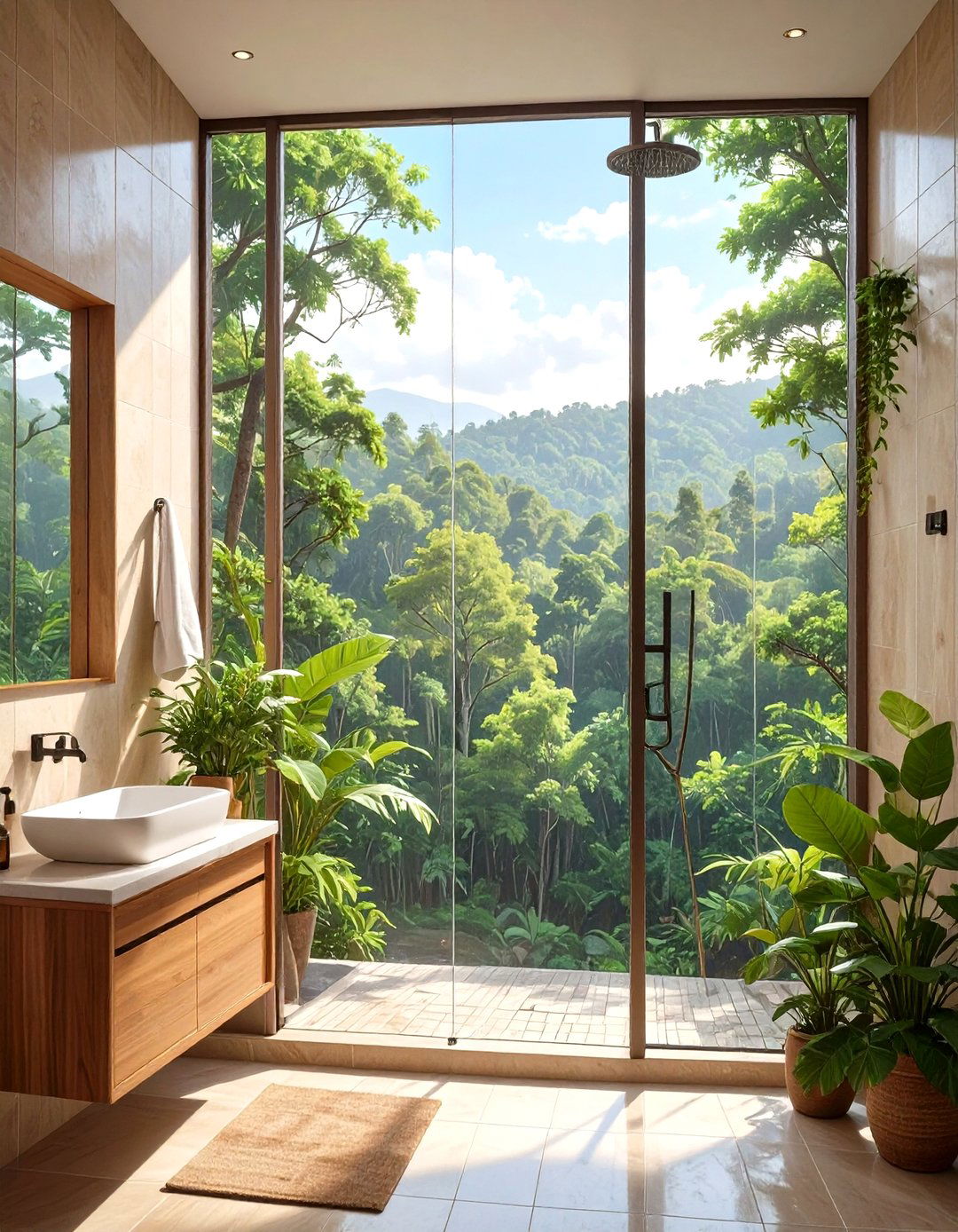 The Shower with a View - 30 modern shower ideas