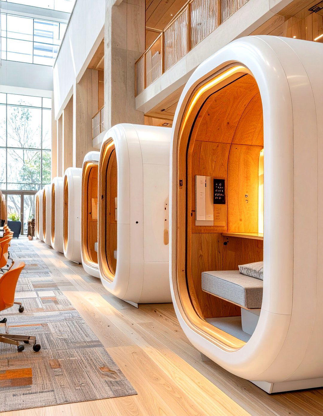 The Silent Study Deep Focus Pods - 30 interior design colleges ideas