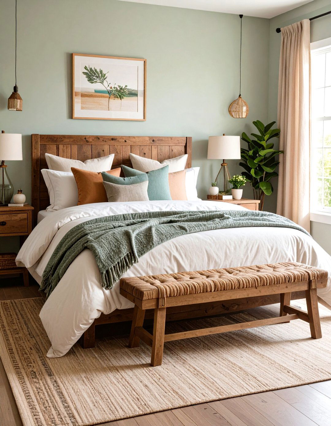 The Simple Bench Bedroom - 30 joanna gaines bedroom ideas