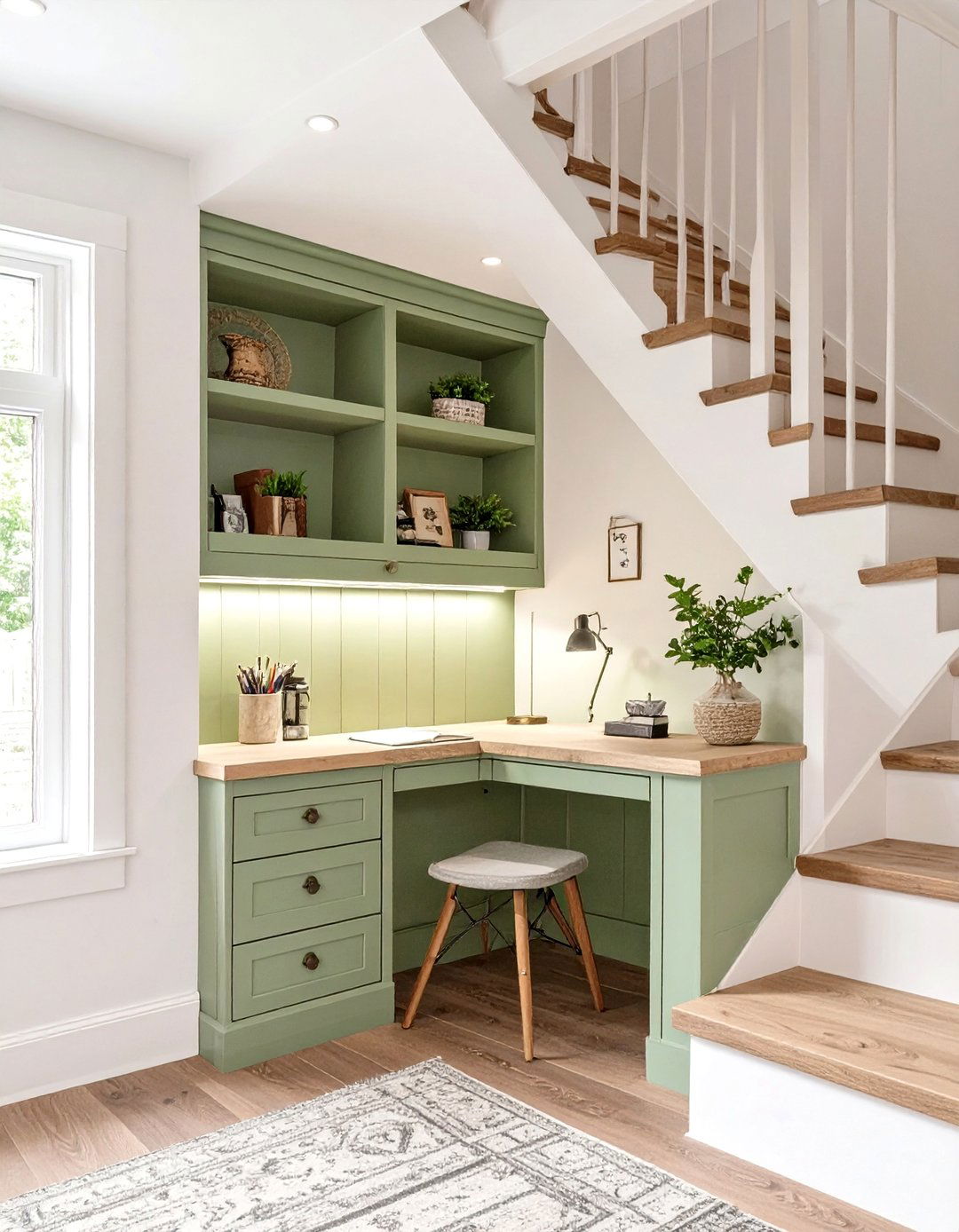 The Simple Built In Desk Nook - 30 best decor ideas for home office