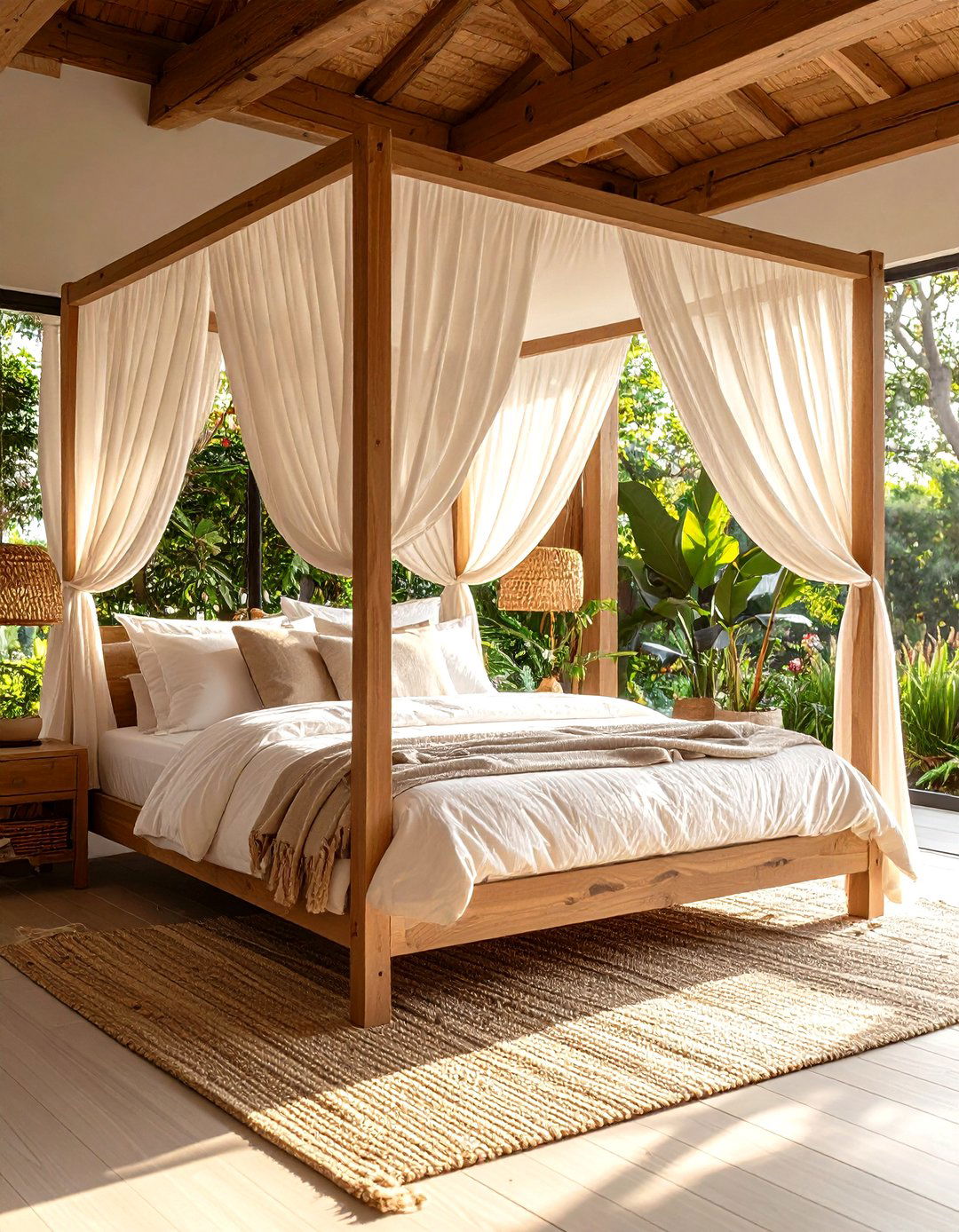 The Simple Canopy Bedroom - 30 joanna gaines bedroom ideas