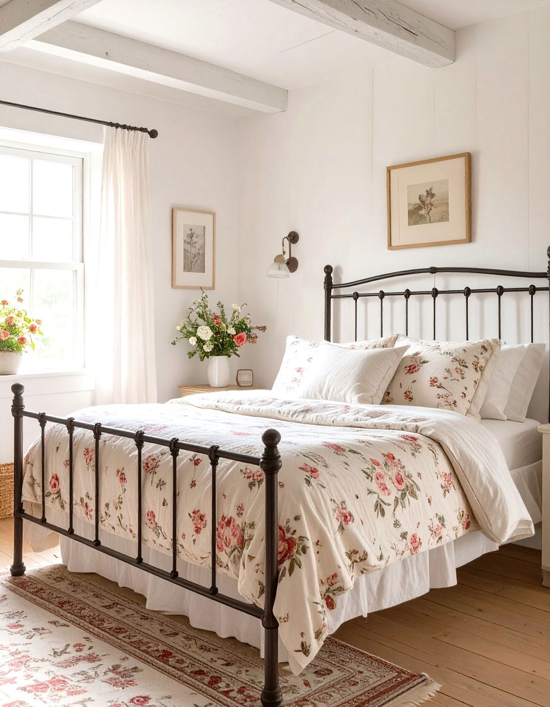 The Simple Country Cottage Bedroom - 30 cozy neutral bedroom ideas