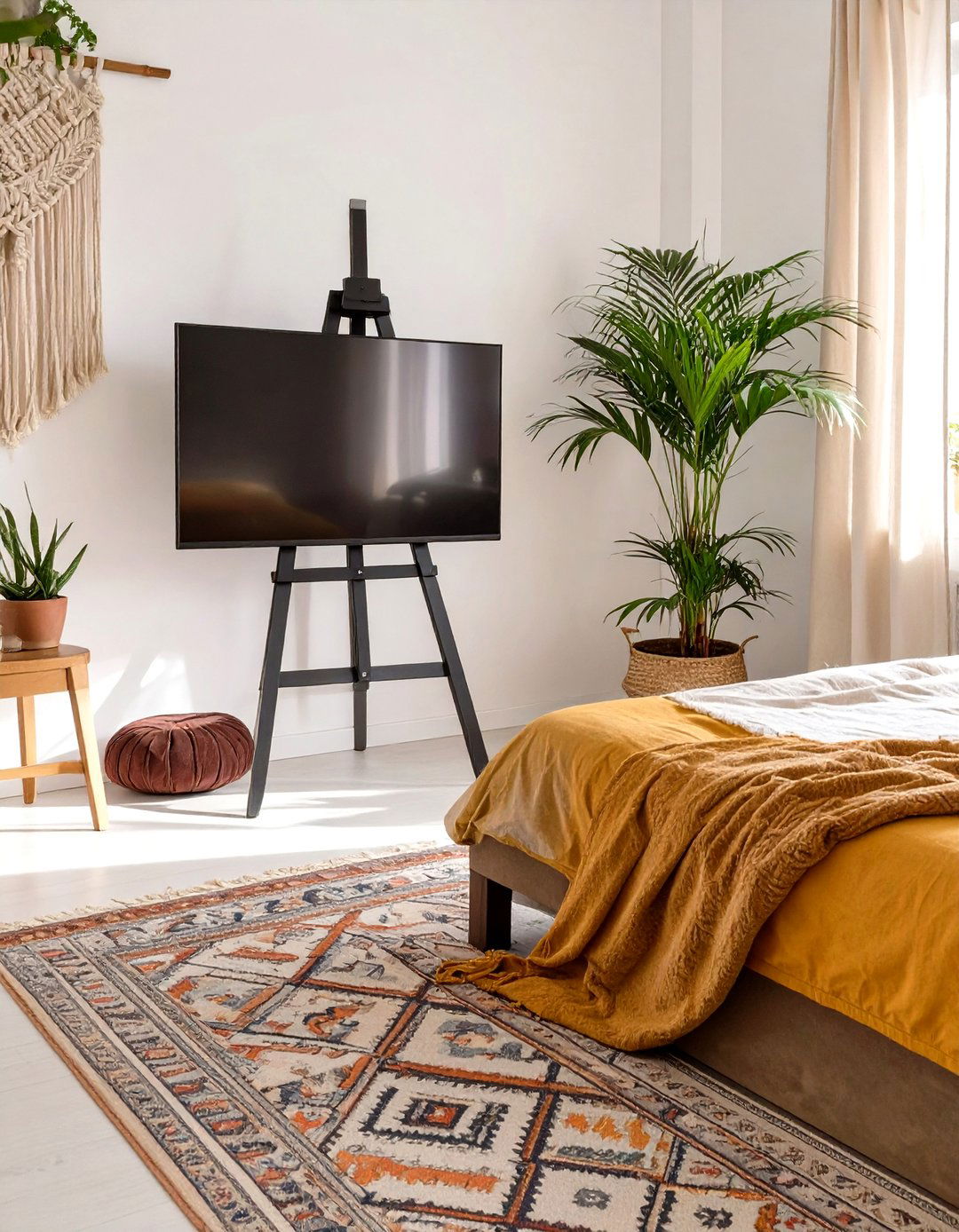 The Simple Easel Stand Bedroom - 30 broom tv ideas