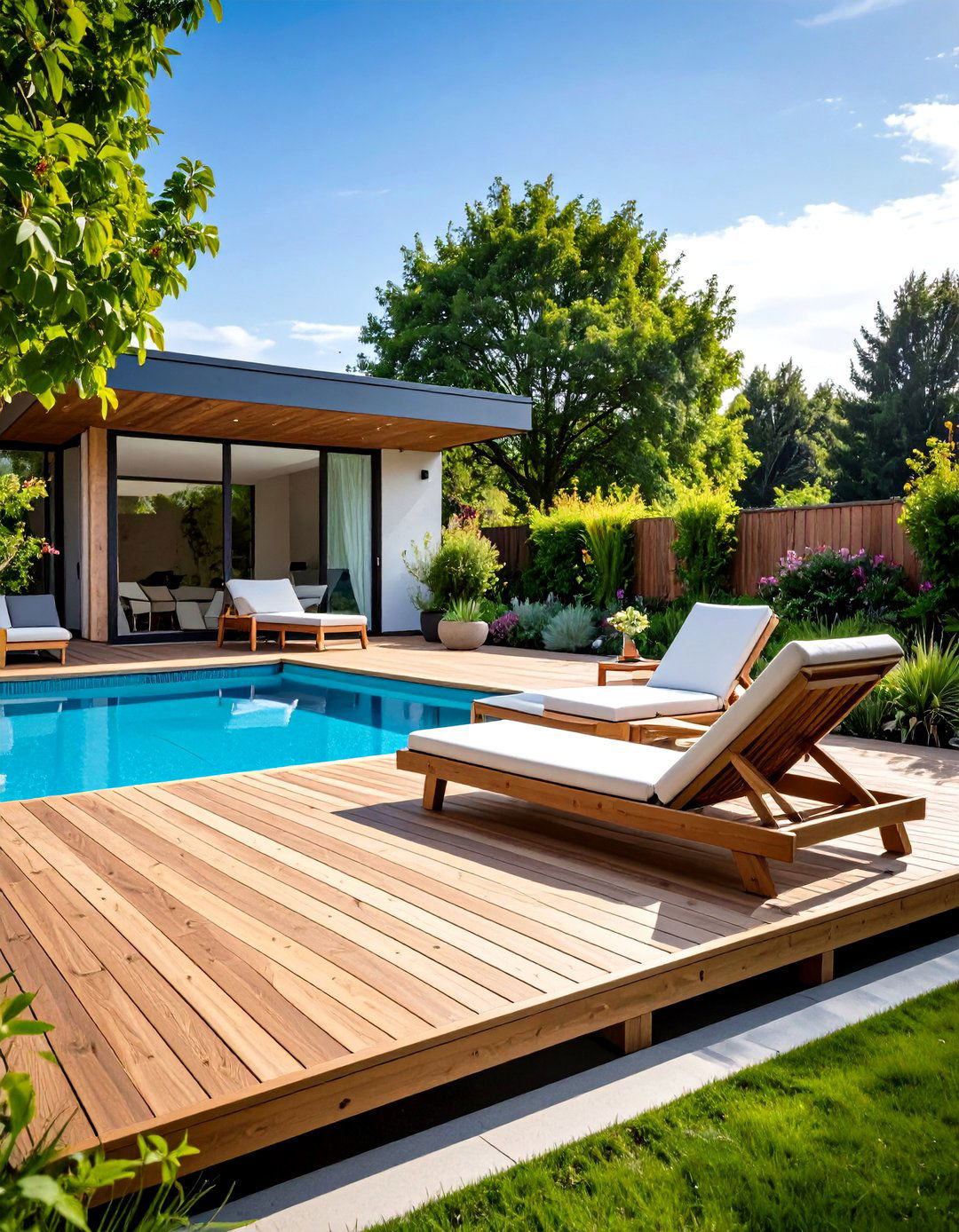 30 DIY Above Ground Pool Deck Ideas on a Budget