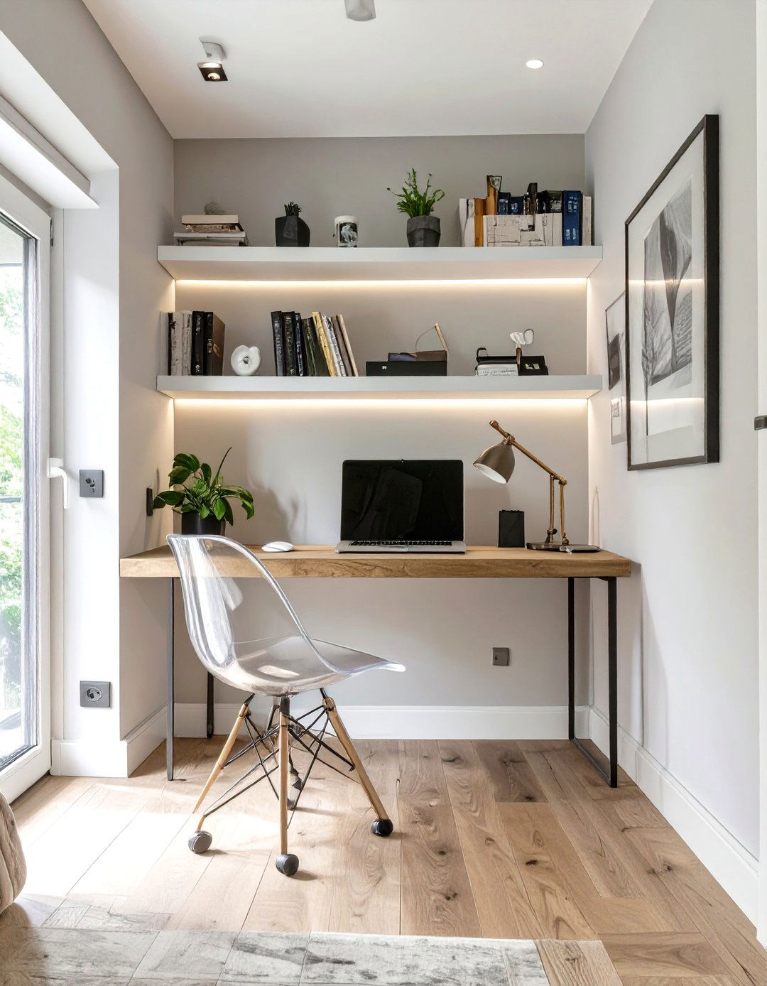 The Simple Landing Nook Home Office - 30 cool home office ideas