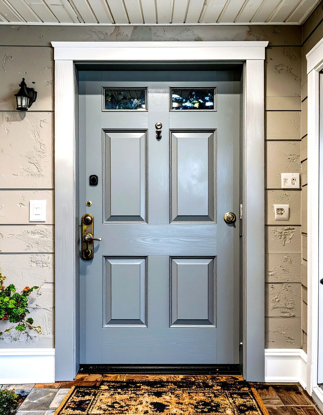 The Simple Shaker Style Basement Door - 30 basement door ideas