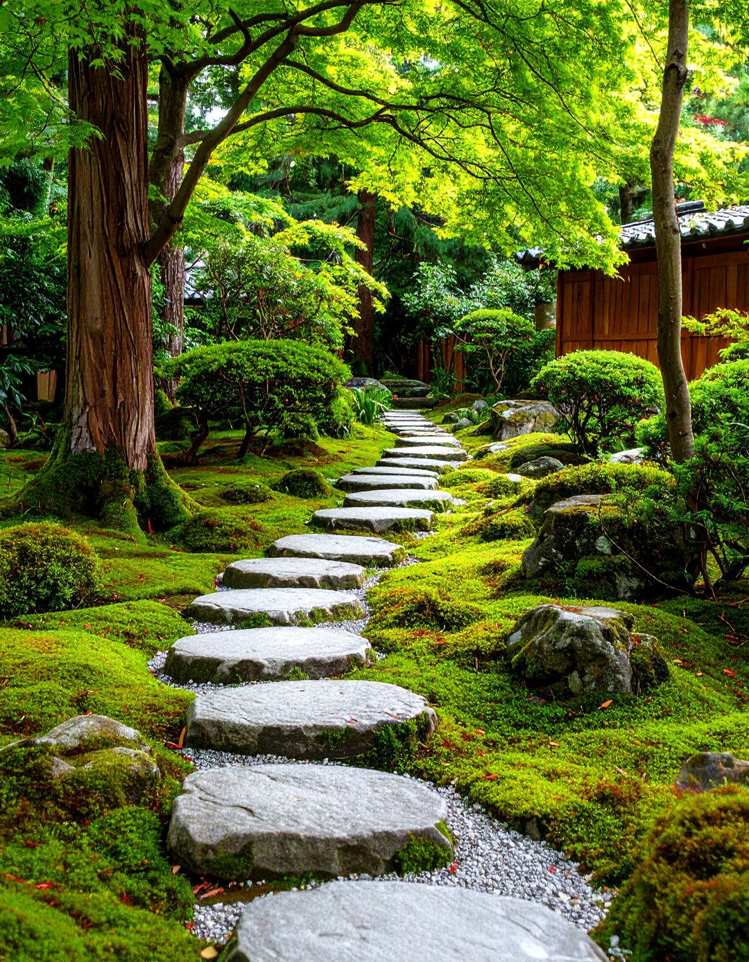 The Simple Stepping Stone Path Garden - 30 japanese garden ideas