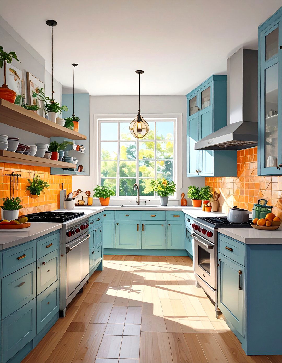 The Single Wall Kitchen Design - 30 cabin kitchen ideas