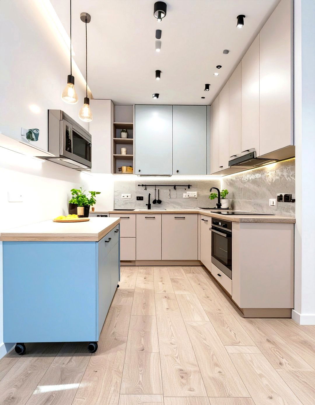 The Single Wall Kitchen Solution - 30 design kitchen online ideas