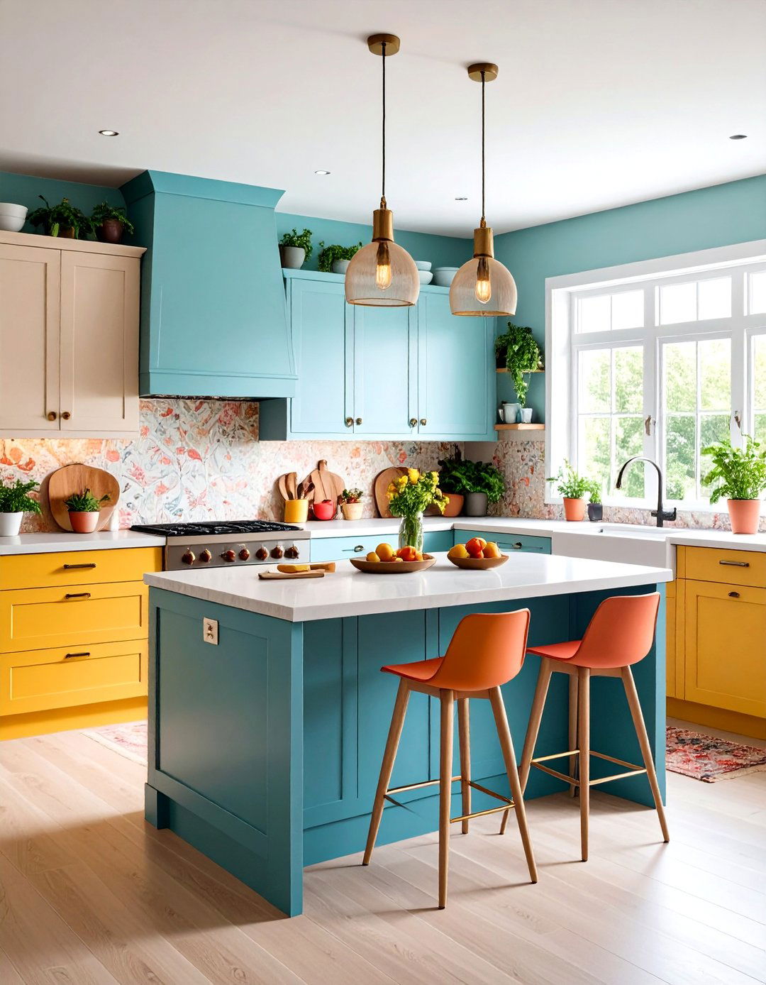 The Single Wall Kitchen Solution - 30 3d kitchen design ideas
