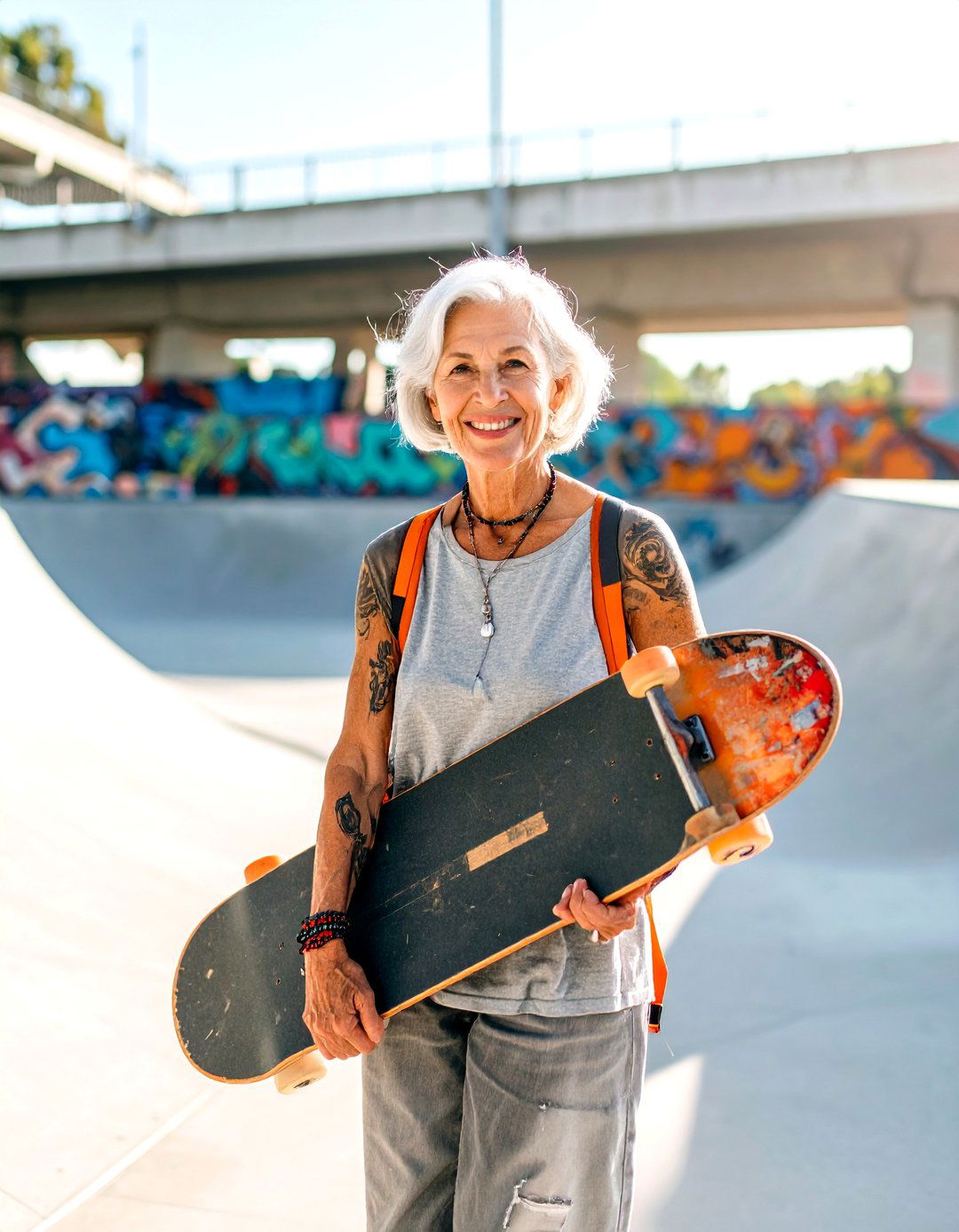 The Skateboarders Park - 30 girl outdoor senior picture ideas
