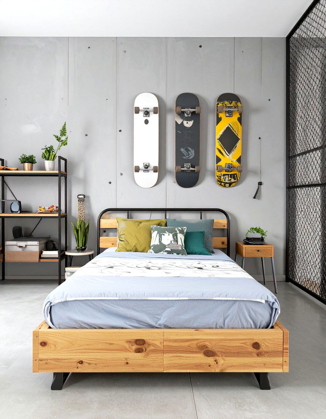 The Skateboarders Urban Park Bedroom - 30 cool boys bedroom ideas