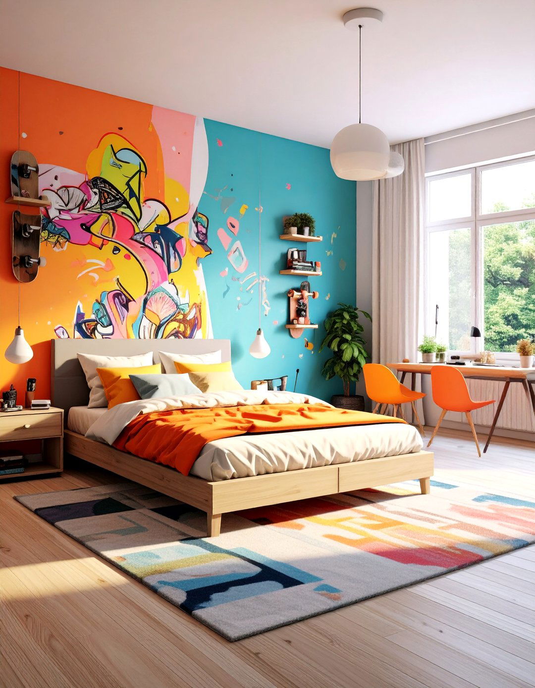 The Skater Park Bedroom - 30 12 year old boy bedroom ideas