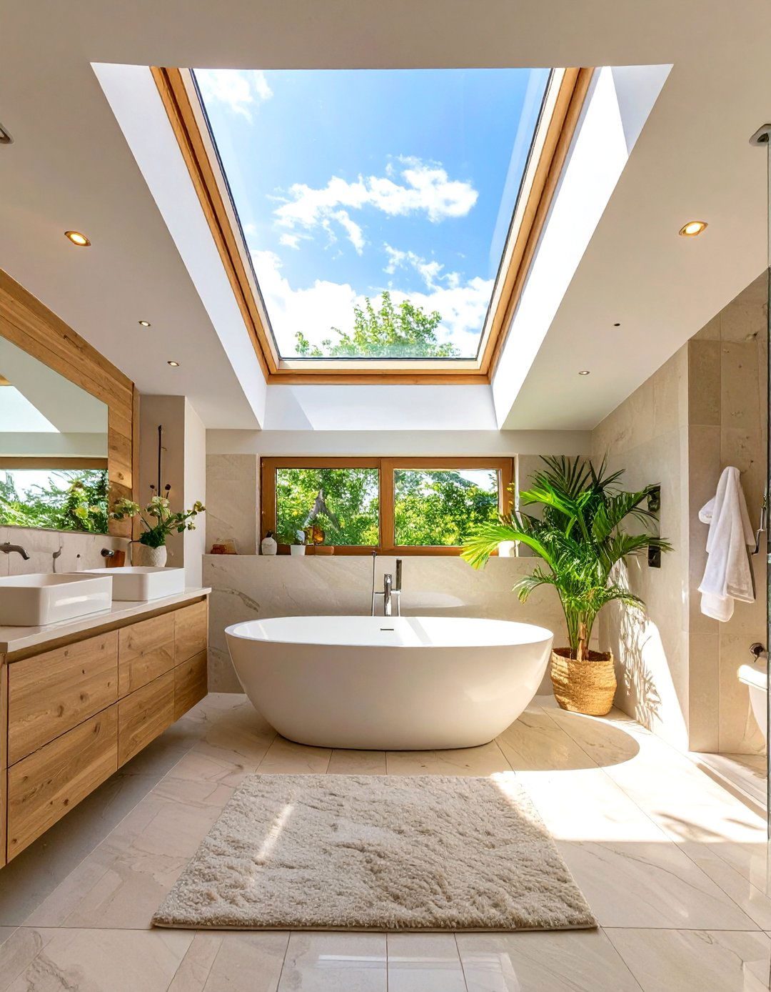 The Skylight Bathroom - 30 bathroom decor ideas 2025