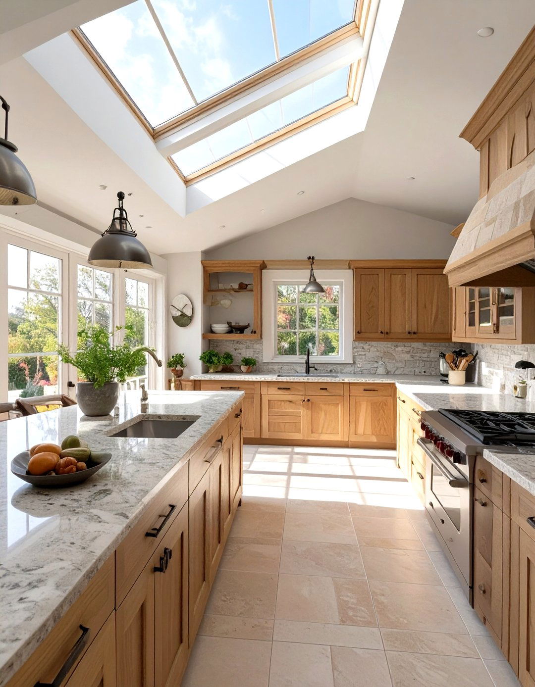 The Skylight Cottage Kitchen - 30 cottage kitchen ideas