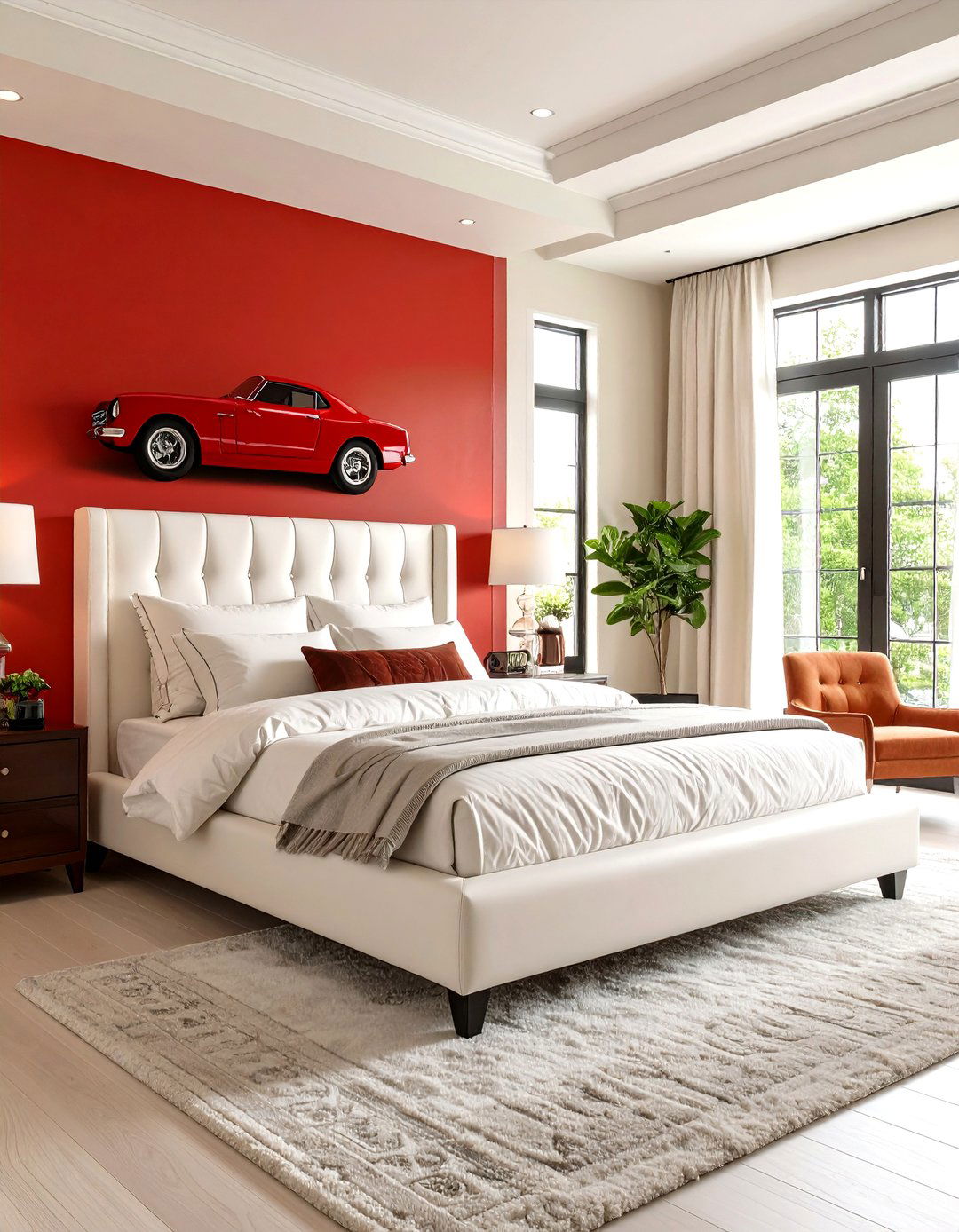 The Sleek Automotive Bedroom - 30 13 year old boy bedroom ideas