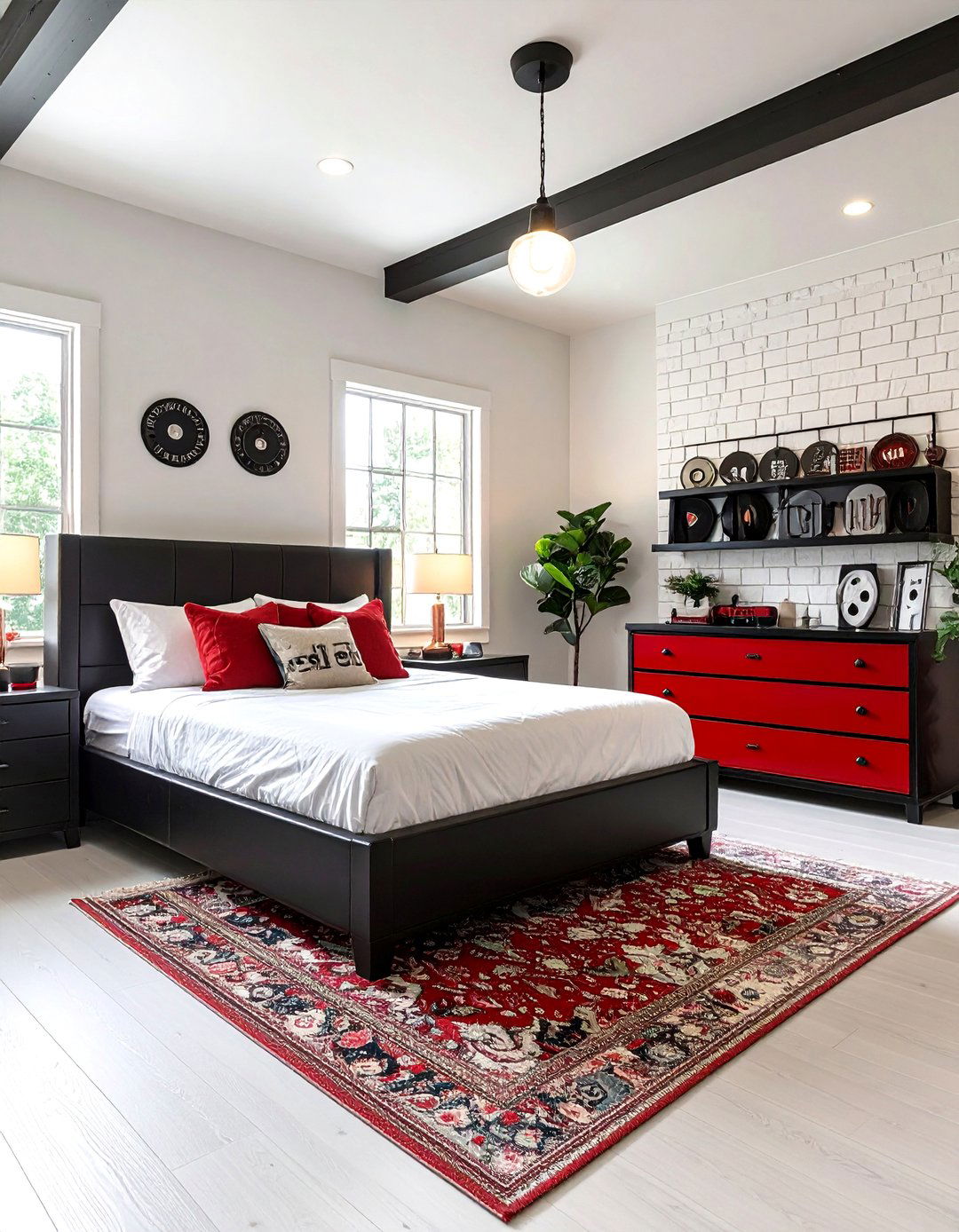 The Sleek Automotive Garage Bedroom - 30 10 year old boy bedroom ideas