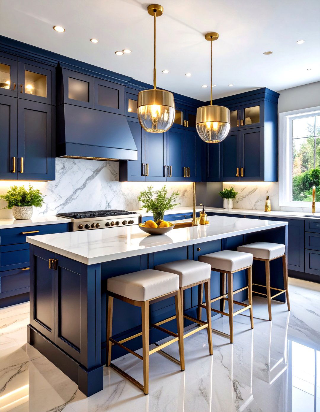 The Sleek Butlers Pantry with a Wet Bar - 30 kitchen pantry ideas