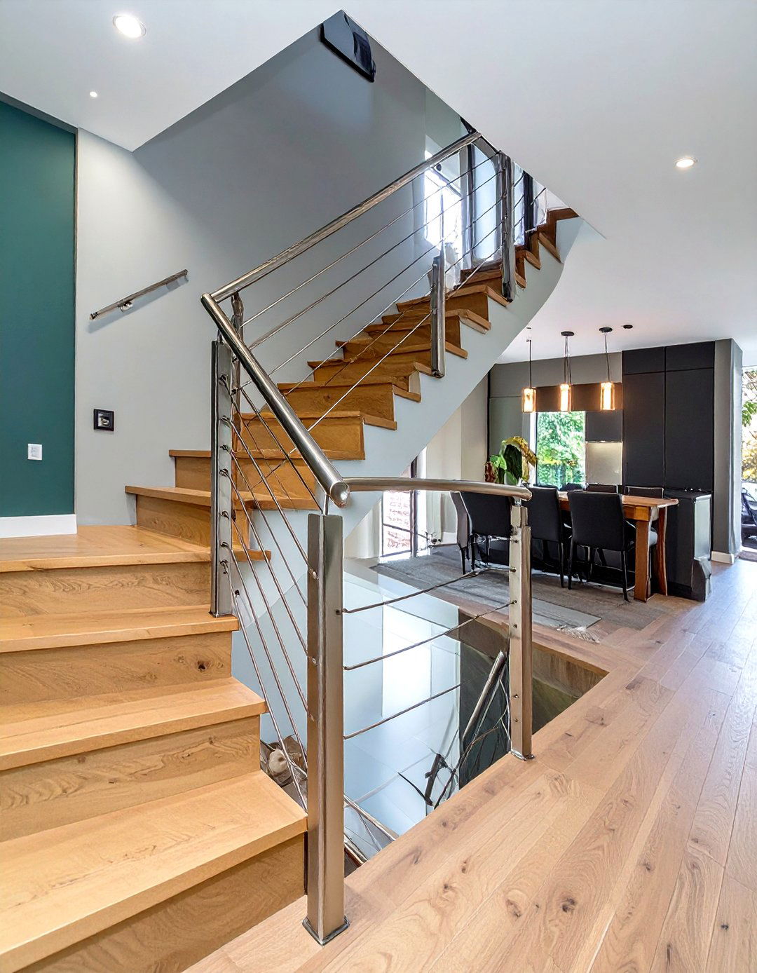 30 Stylish Basement Stair Ideas to Enhance Your Home - We Love Home Blog