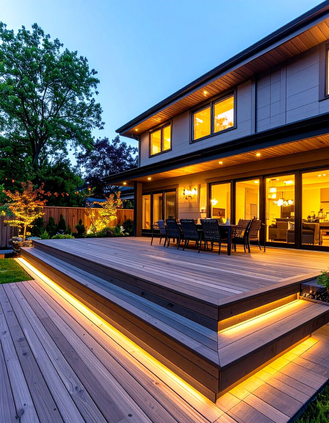 30 Creative Ground Level Deck Ideas for Outdoor Living - We Love Home Blog