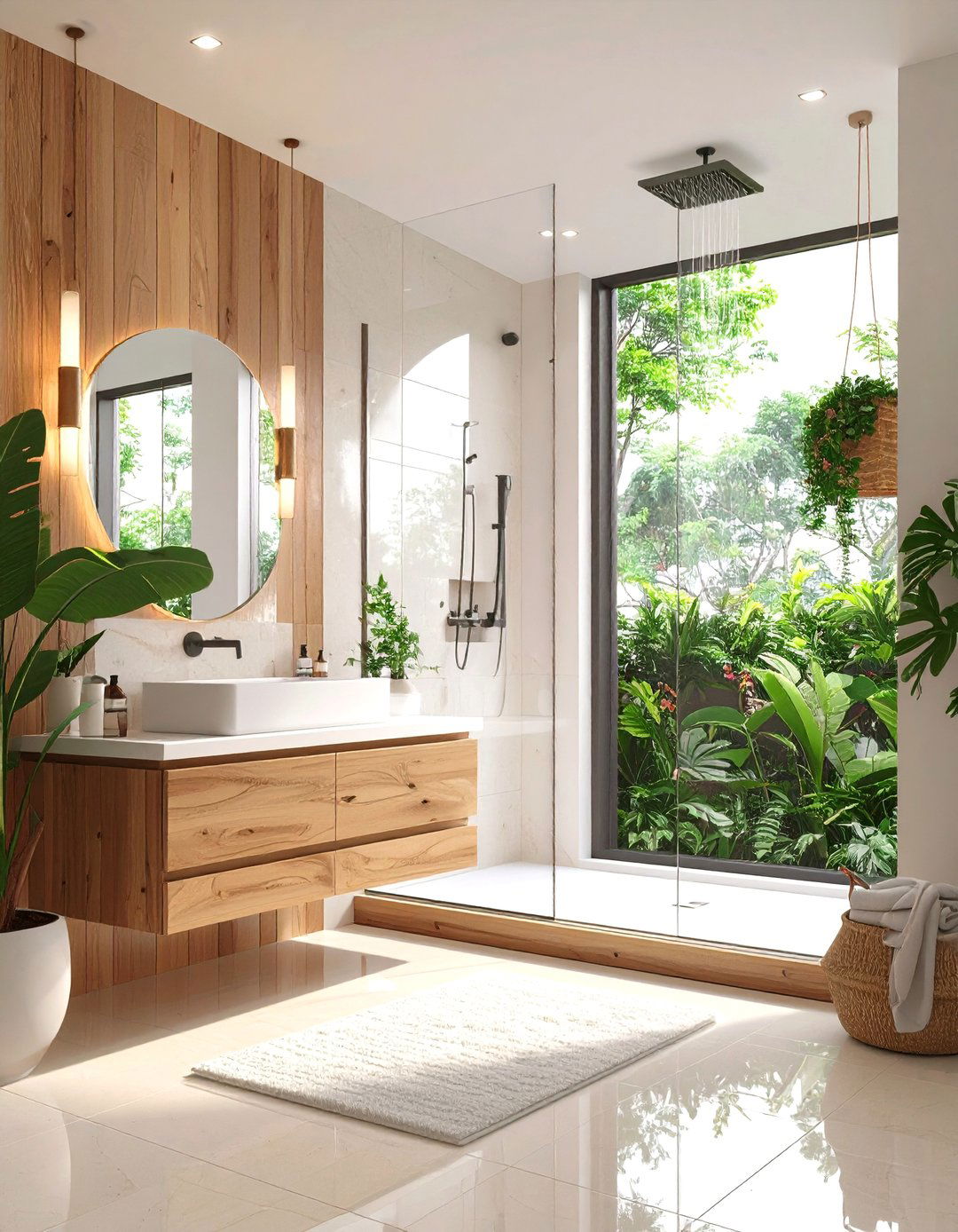 The Sleek Contemporary Bathroom - 30 3d home design online ideas