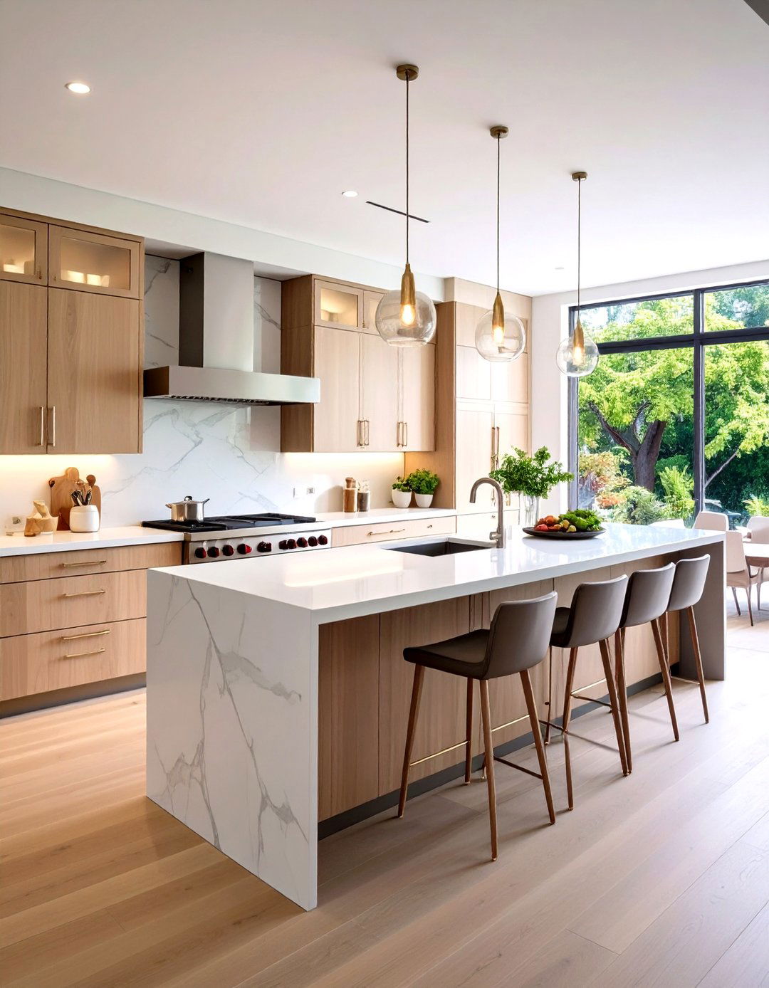 The Sleek Handleless Kitchen - 30 ikea kitchen ideas