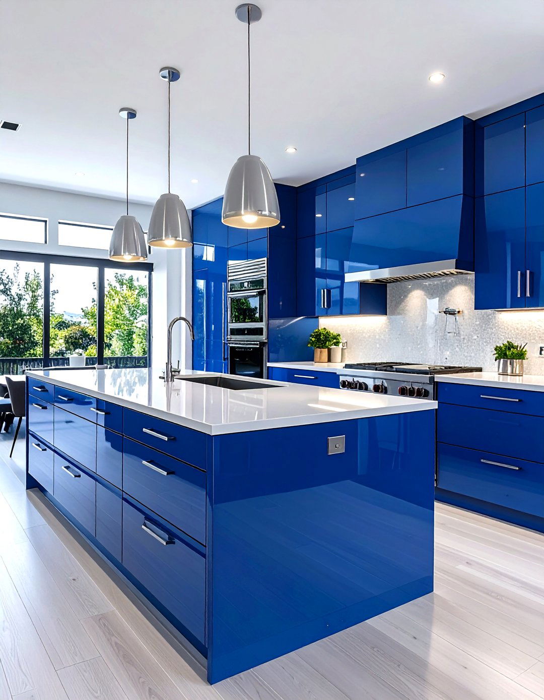 The Sleek High Gloss Kitchen - 30 kitchen modern designs