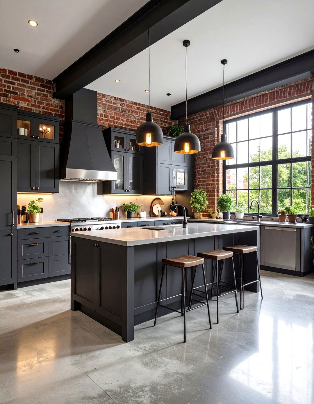 The Sleek Industrial Kitchen - 30 kitchen update ideas