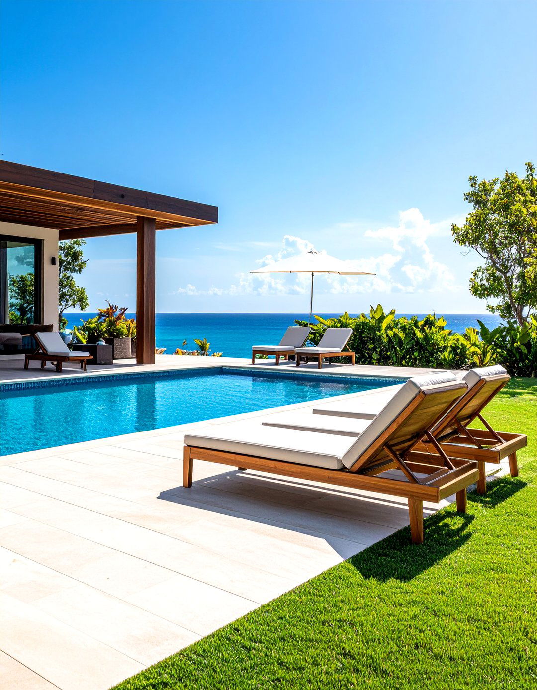 30 Backyard Ideas With Pavers and Turf for Modern Homes