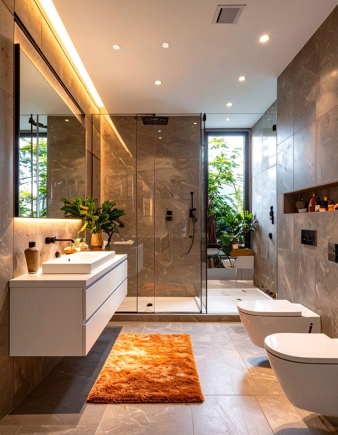 The Sleek Minimalist Bathroom - 30 bathroom update ideas