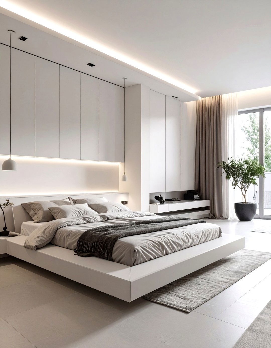 The Sleek Minimalist Bedroom - 30 male bedroom ideas