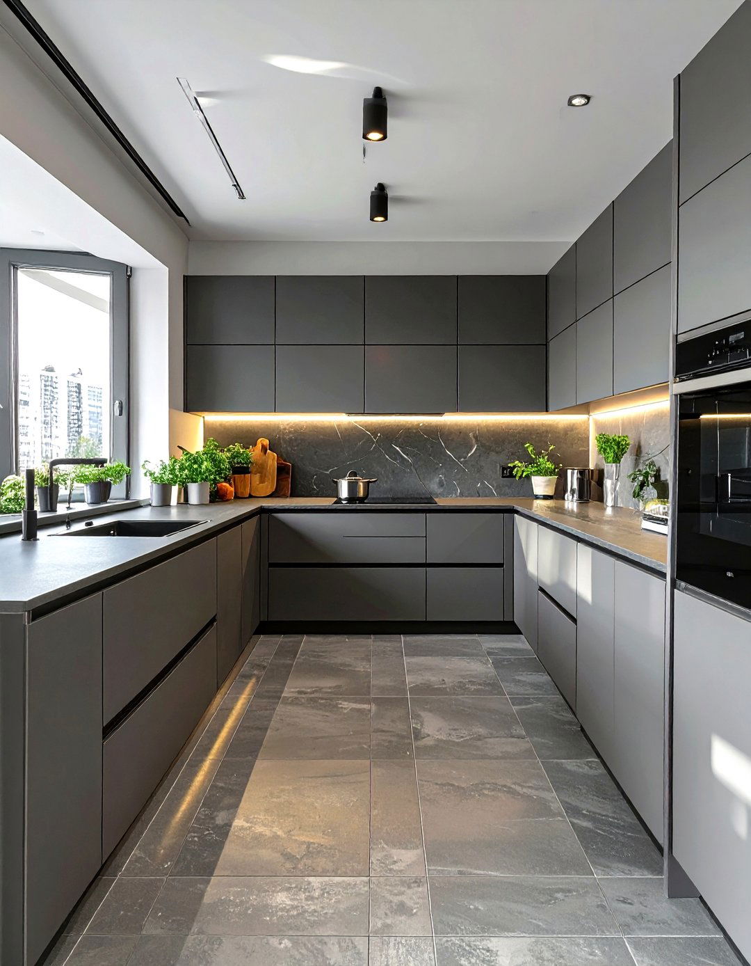 The Sleek Minimalist Kitchen - 30 chefs kitchen design ideas