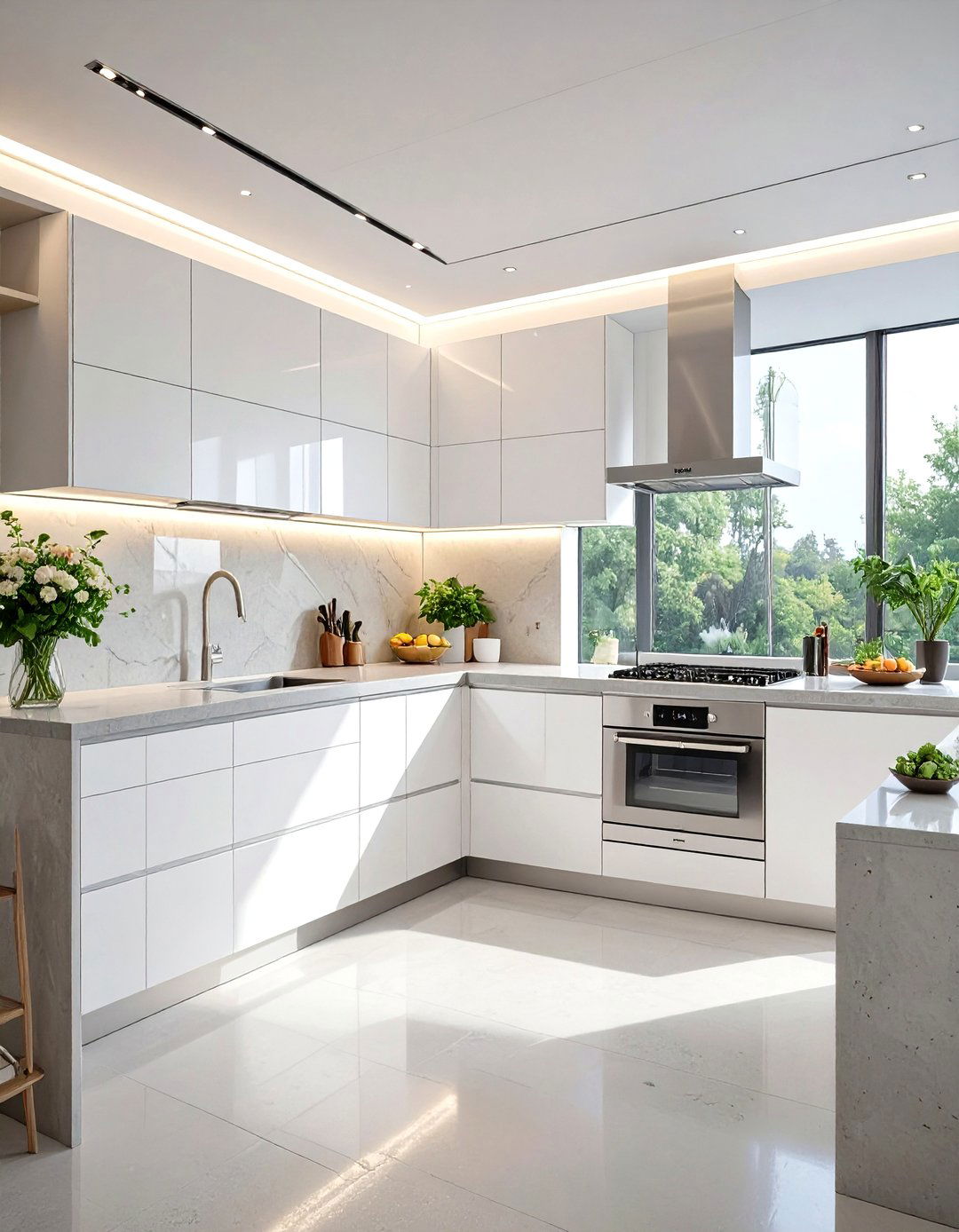 The Sleek Minimalist Kitchen - 30 interior design kitchen ideas