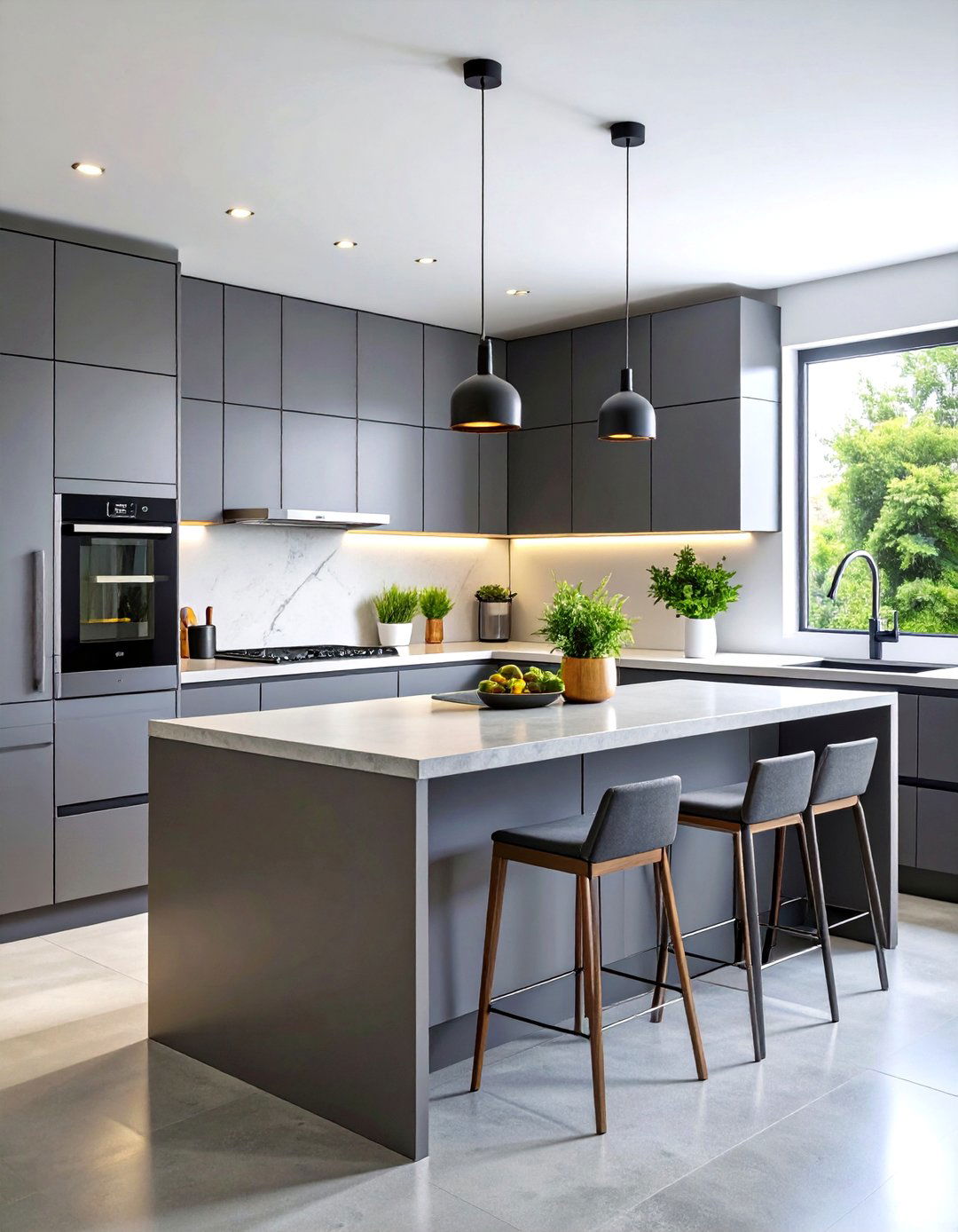 The Sleek Minimalist Kitchen - 30 kitchen decorating ideas